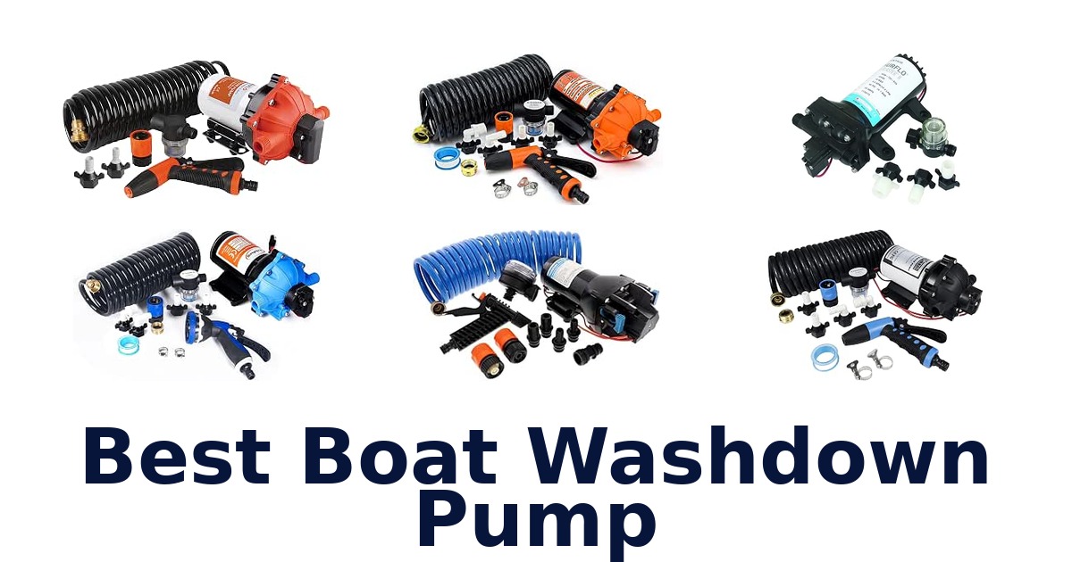 Best Boat Washdown Pump
