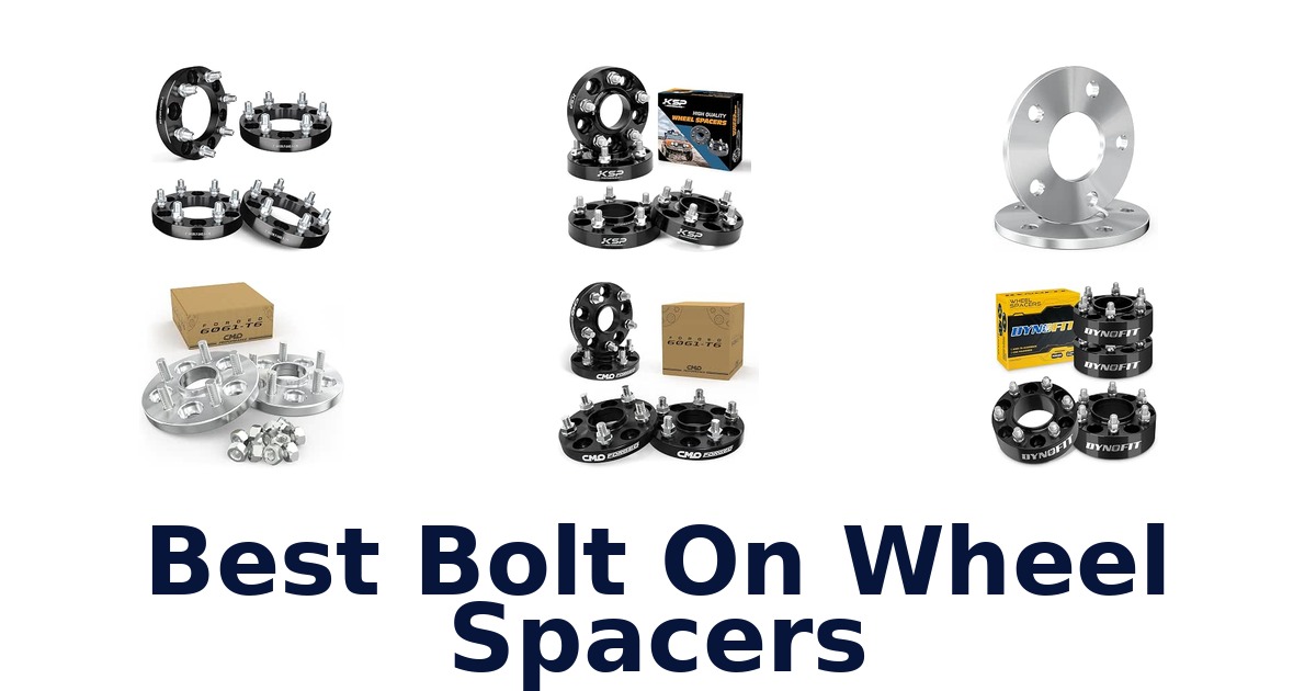 Best Bolt On Wheel Spacers