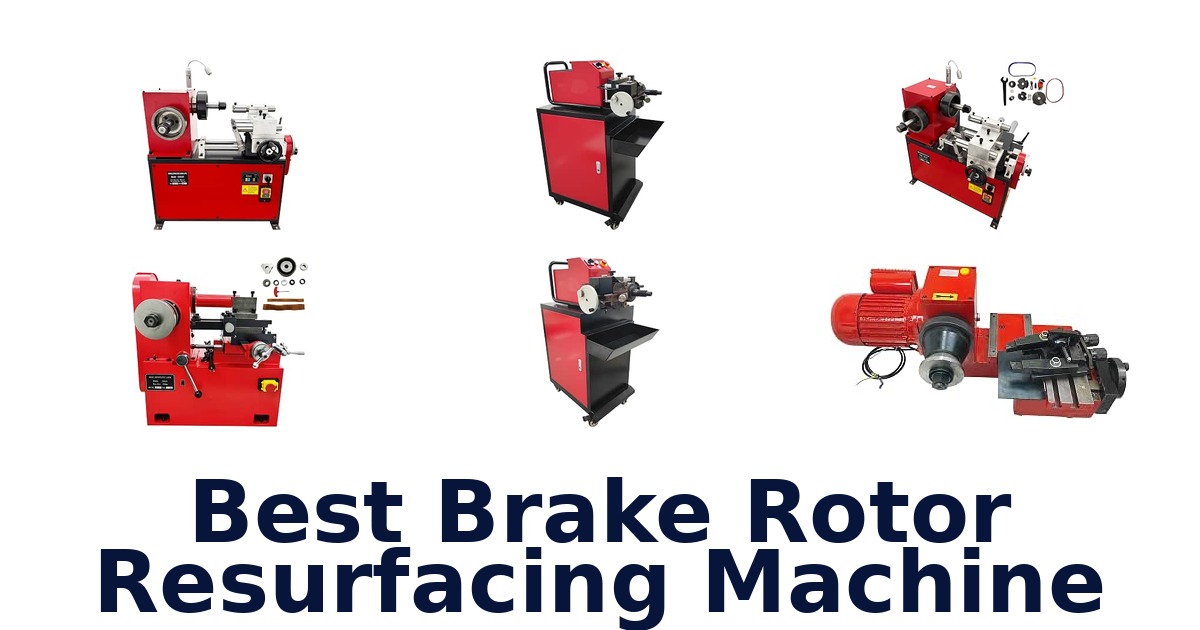 Best Brake Rotor Resurfacing Machine