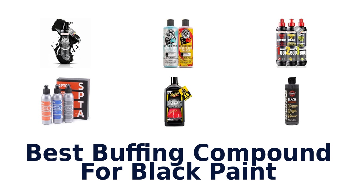 Best Buffing Compound For Black Paint