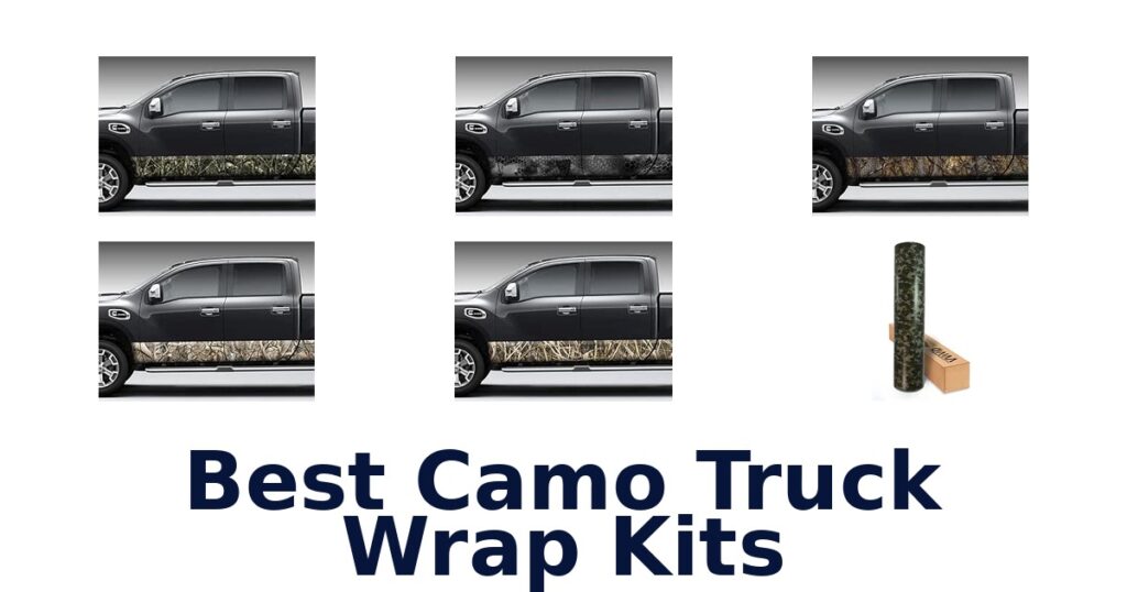 Best Camo Truck Wrap Kits