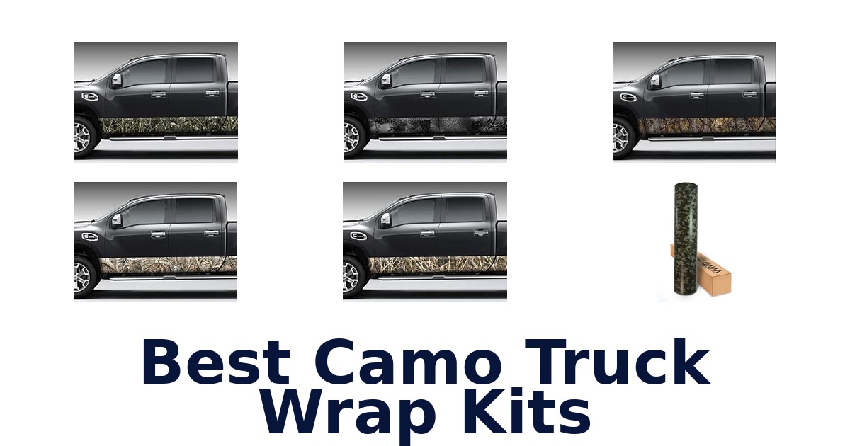 Best Camo Truck Wrap Kits