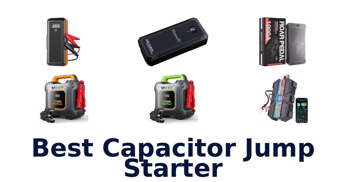 Best Capacitor Jump Starter