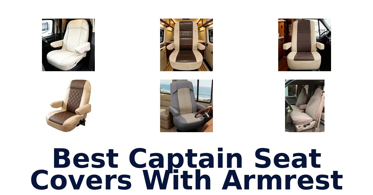 Best Captain Seat Covers With Armrest