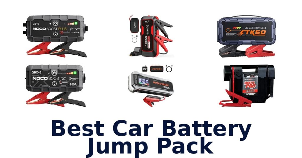 Best Car Battery Jump Pack