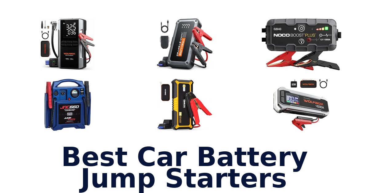 Best Car Battery Jump Starters