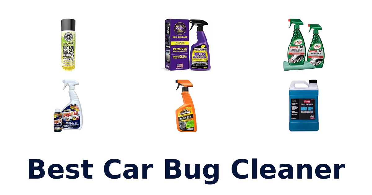 Best Car Bug Cleaner