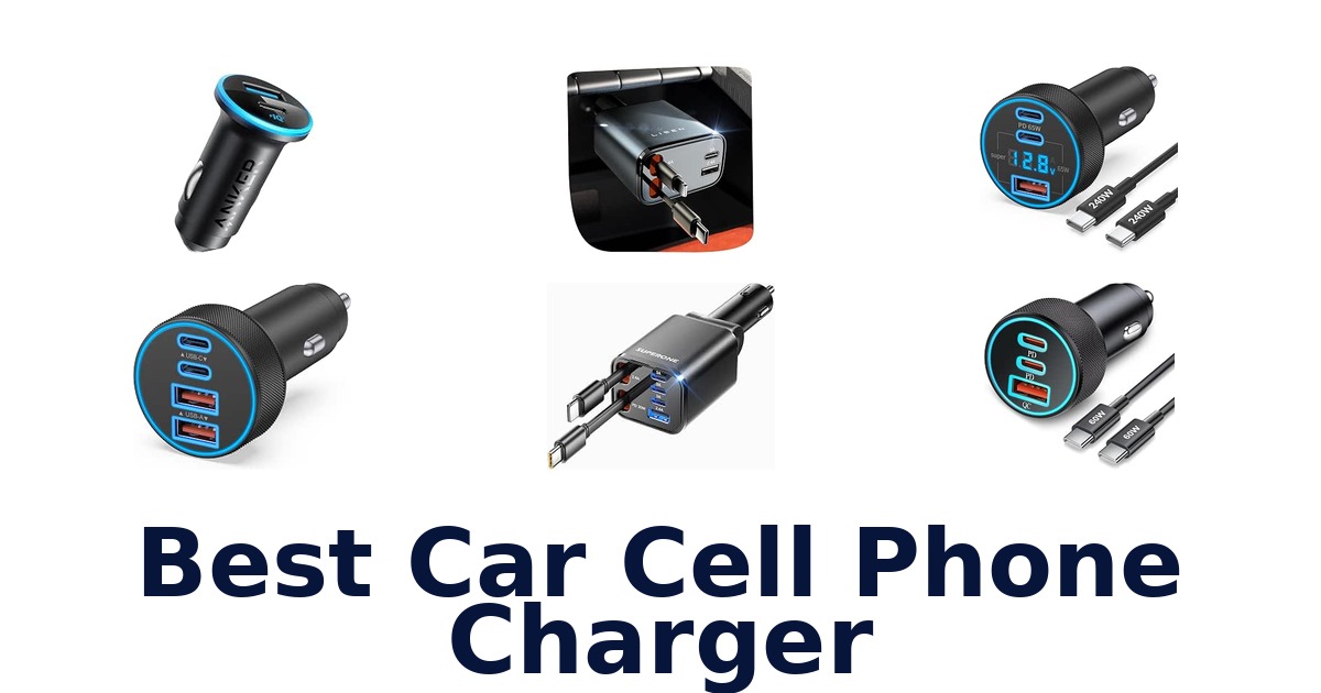 Best Car Cell Phone Charger