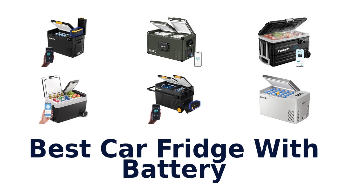 Best Car Fridge With Battery