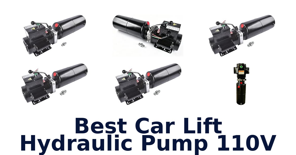 Best Car Lift Hydraulic Pump 110V