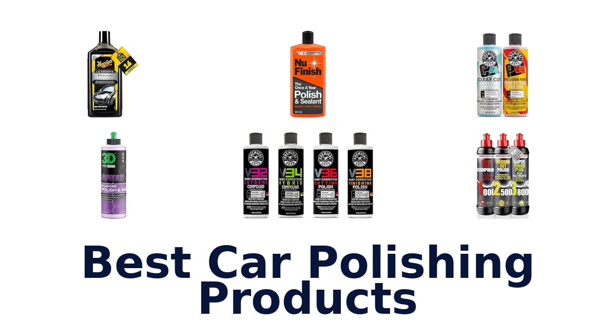 Best Car Polishing Products