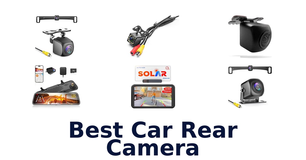 Best Car Rear Camera