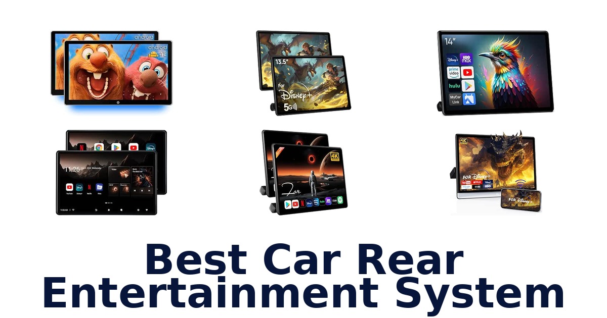 Best Car Rear Entertainment System