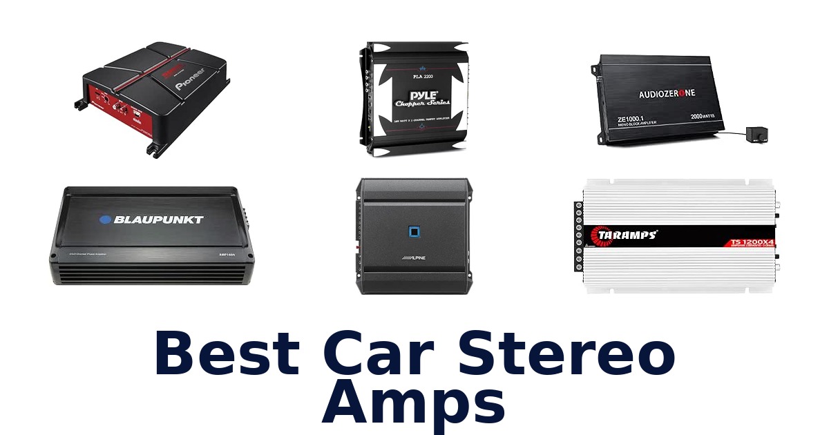 Best Car Stereo Amps