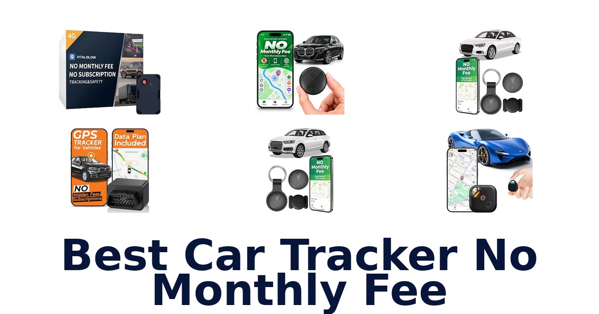 Best Car Tracker No Monthly Fee