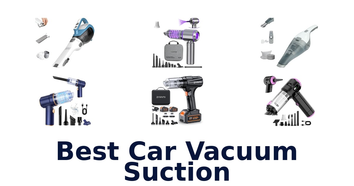 Best Car Vacuum Suction
