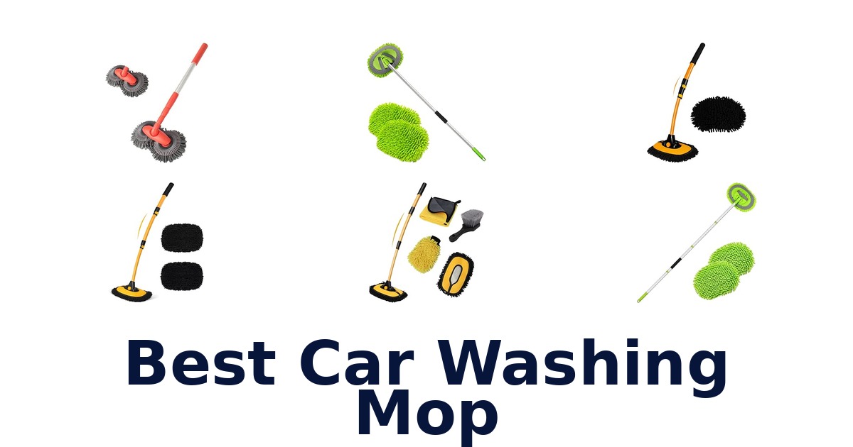 Best Car Washing Mop