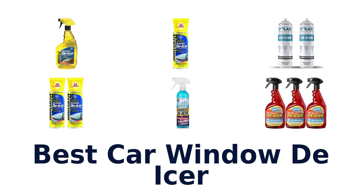 Best Car Window De Icer
