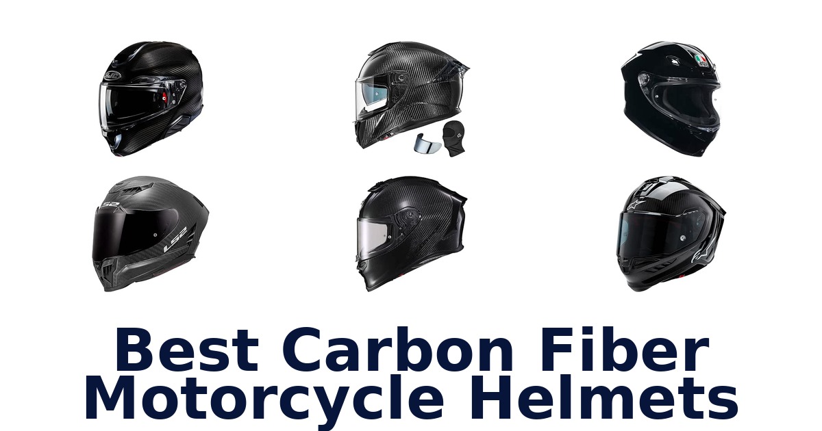 Best Carbon Fiber Motorcycle Helmets