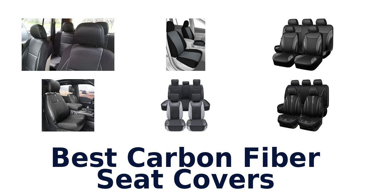 Best Carbon Fiber Seat Covers