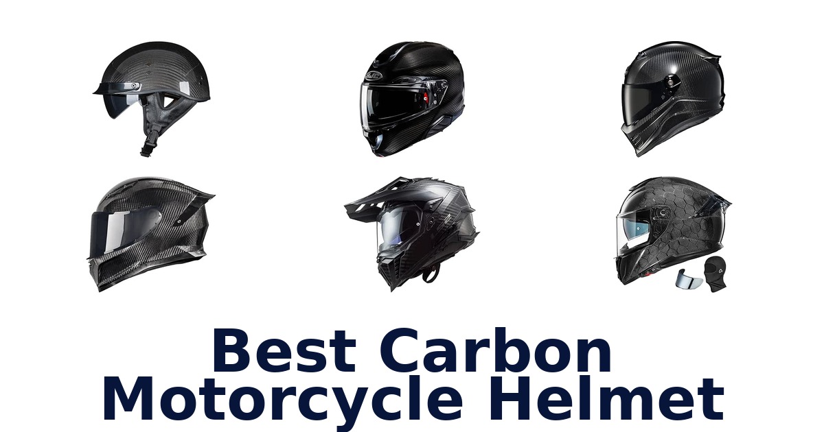 Best Carbon Motorcycle Helmet