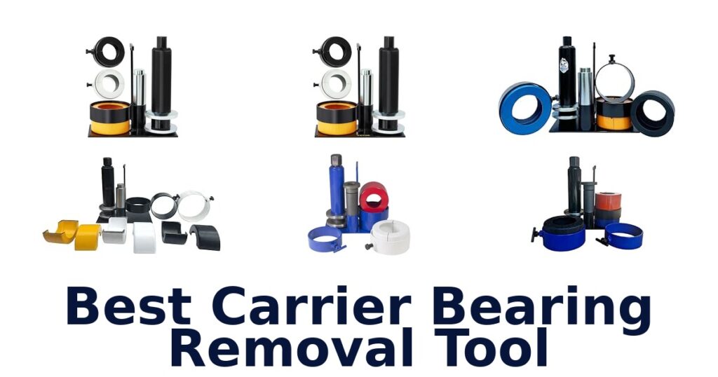 Best Carrier Bearing Removal Tool