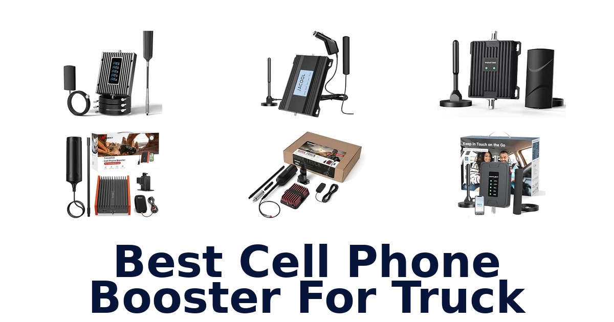 Best Cell Phone Booster For Truck