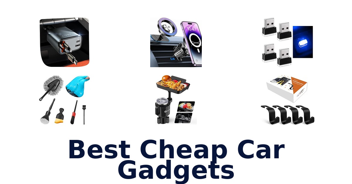 Best Cheap Car Gadgets