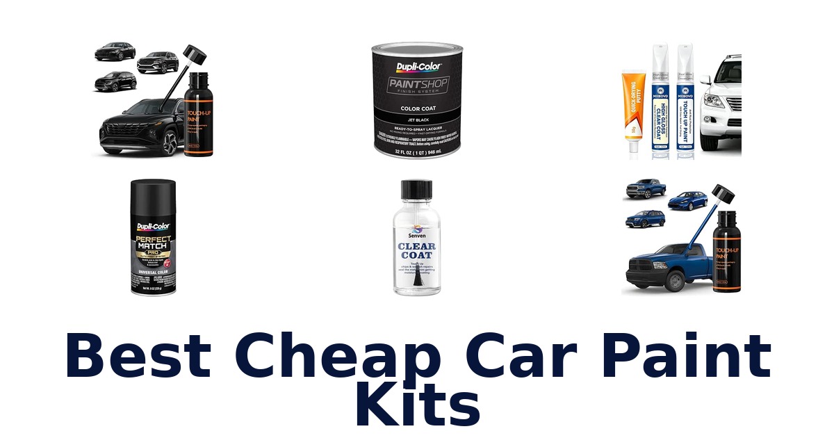 Best Cheap Car Paint Kits