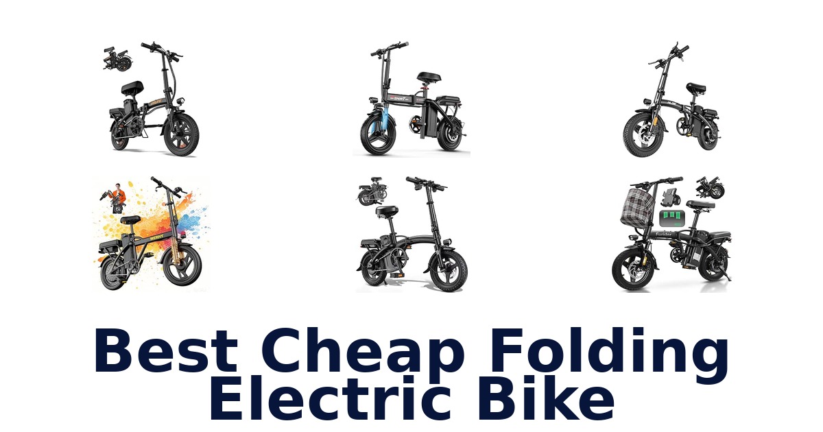 Best Cheap Folding Electric Bike