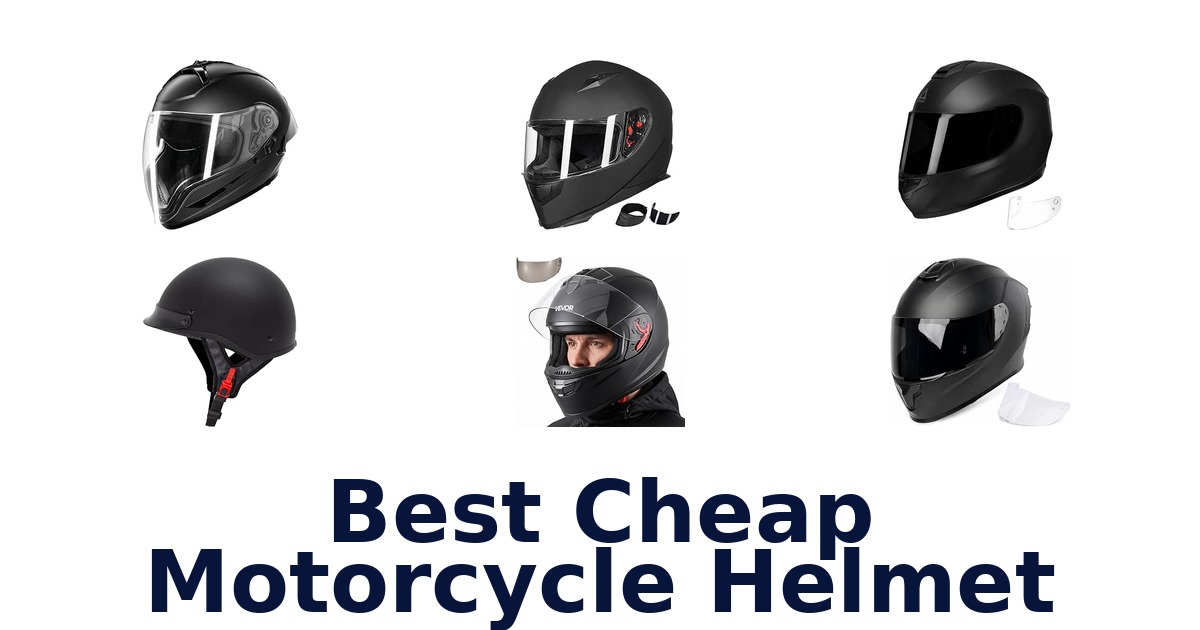 Best Cheap Motorcycle Helmet
