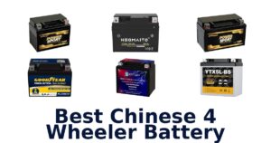 Best Chinese 4 Wheeler Battery