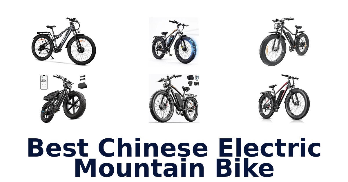 Best Chinese Electric Mountain Bike
