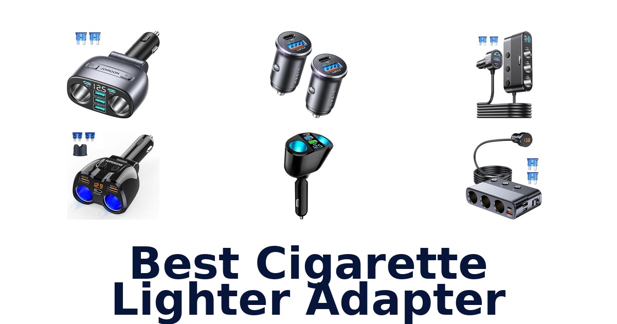 Best Cigarette Lighter Adapter