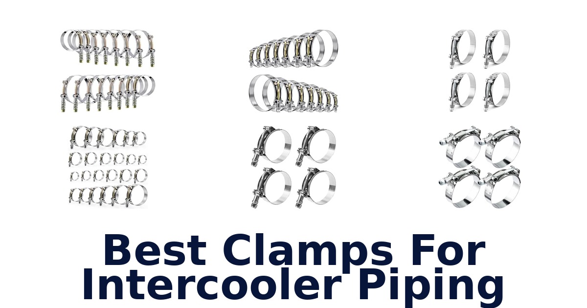 Best Clamps For Intercooler Piping