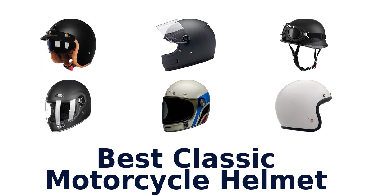 Best Classic Motorcycle Helmet
