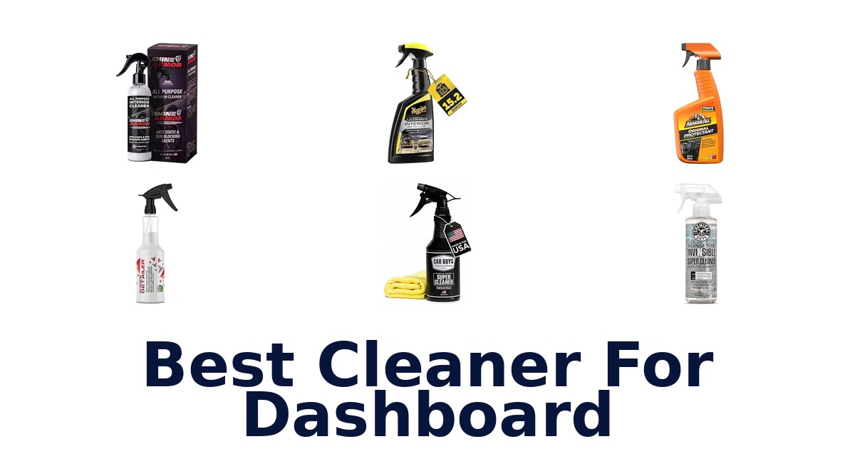Best Cleaner For Dashboard