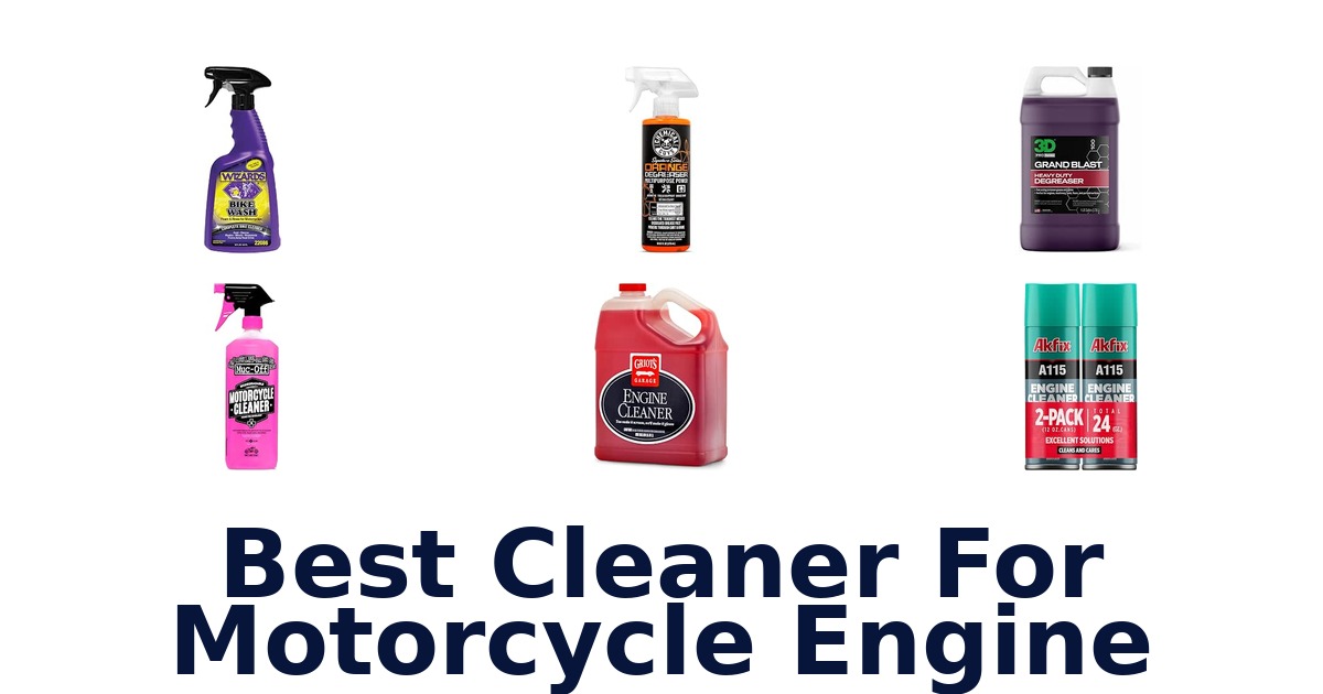 Best Cleaner For Motorcycle Engine