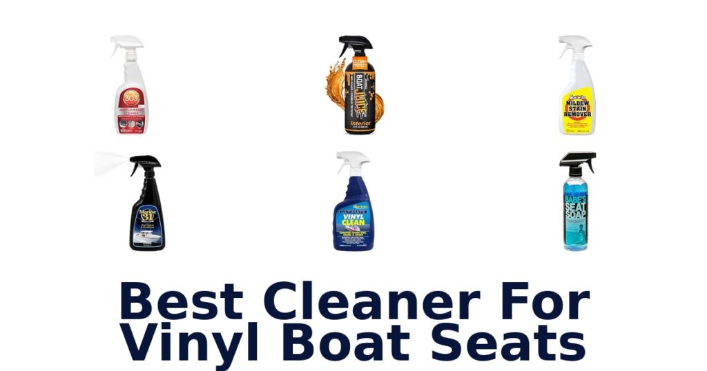 Best Cleaner For Vinyl Boat Seats