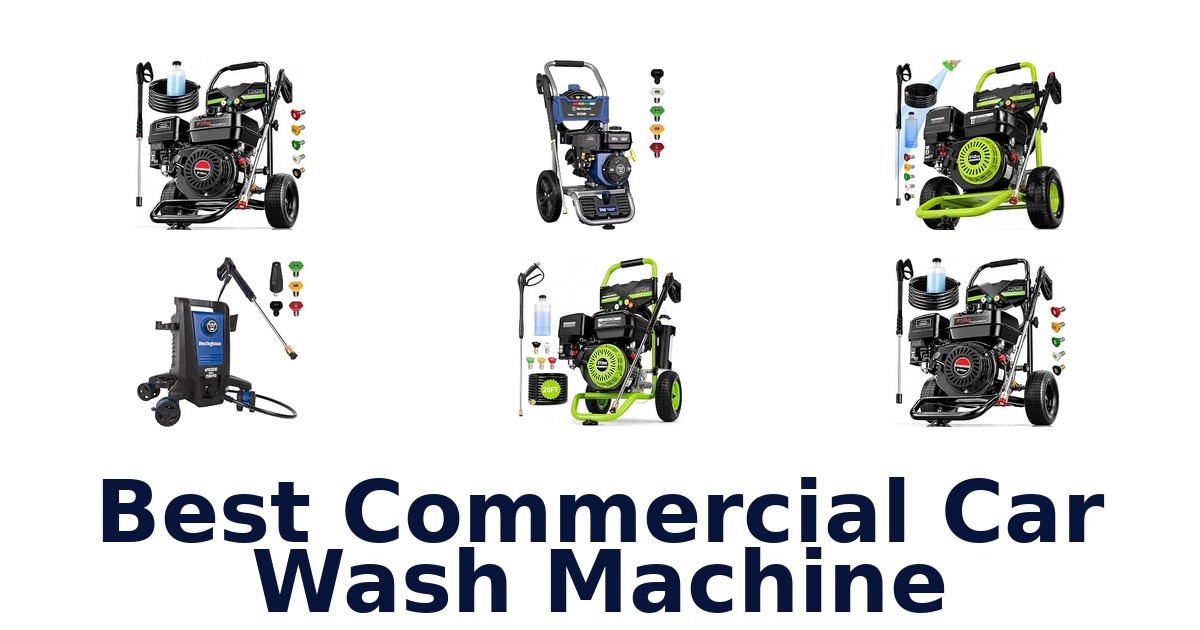 Best Commercial Car Wash Machine
