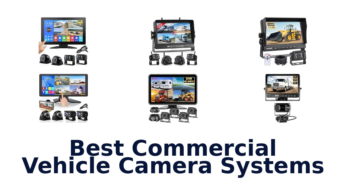 Best Commercial Vehicle Camera Systems