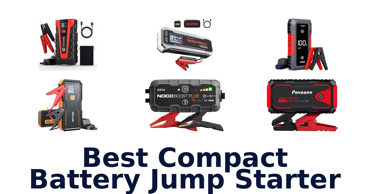 Best Compact Battery Jump Starter