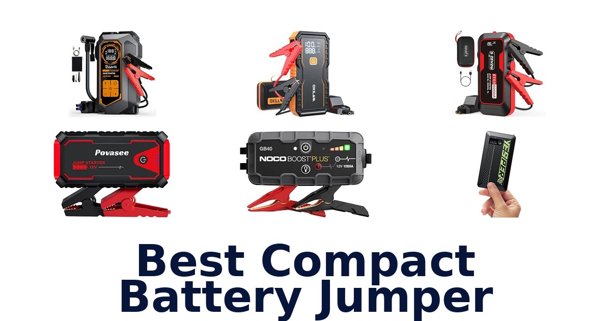 Best Compact Battery Jumper