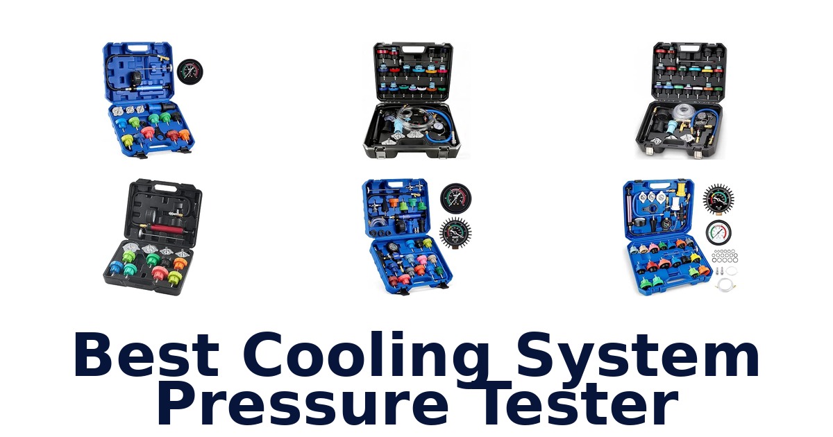Best Cooling System Pressure Tester