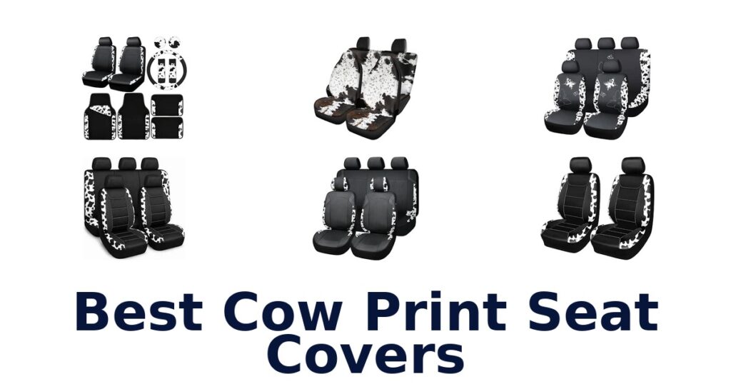 Best Cow Print Seat Covers