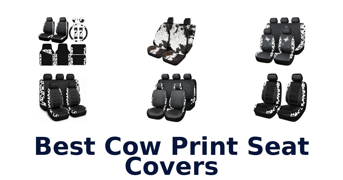 Best Cow Print Seat Covers