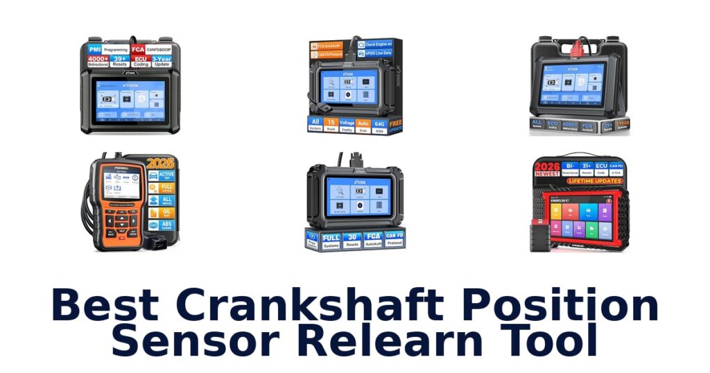 Best Crankshaft Position Sensor Relearn Tool