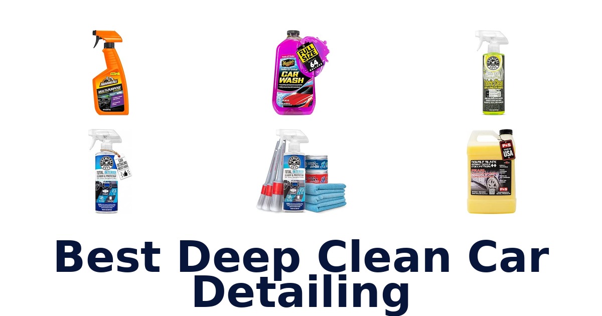 Best Deep Clean Car Detailing
