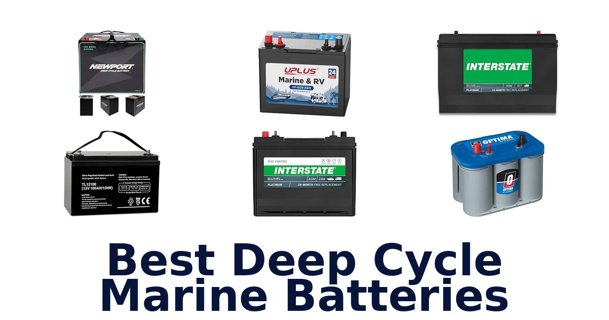 Best Deep Cycle Marine Batteries