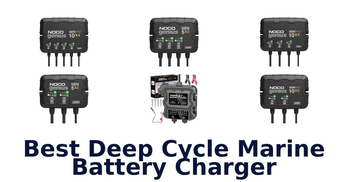 Best Deep Cycle Marine Battery Charger